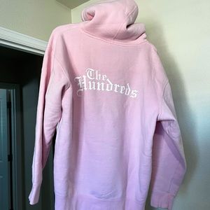 The hundreds pink hoodie